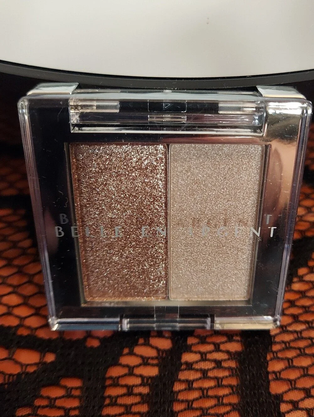Belle En Argent Glitzy Eyeshadow Duo Edit + Flash NWT